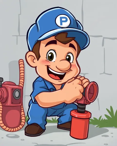 Plumber Cartoon Images: Silly and Amusing Characters