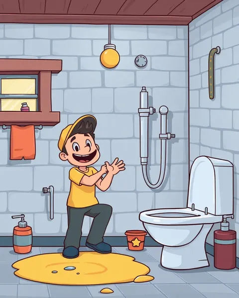 Plumbing Cartoon Images for Illustrations and Design