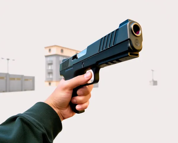 Point of View Pistol PNG Image Format