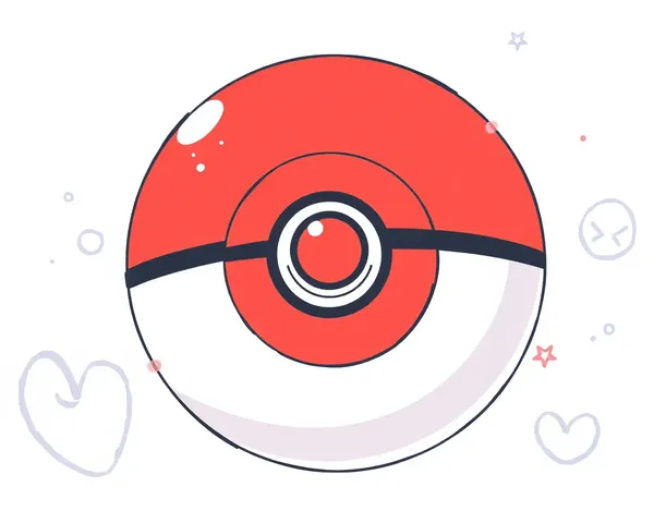 Pokeball PNG Symbol for Catching Pokémon