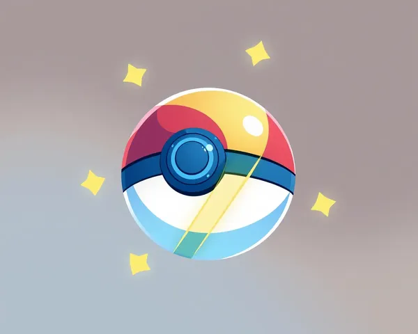 Pokemon Ball Icon PNG Graphic Located