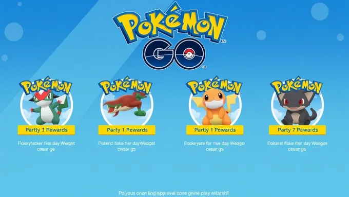 Pokémon Go Party Play Rewards on July 25th, 2025