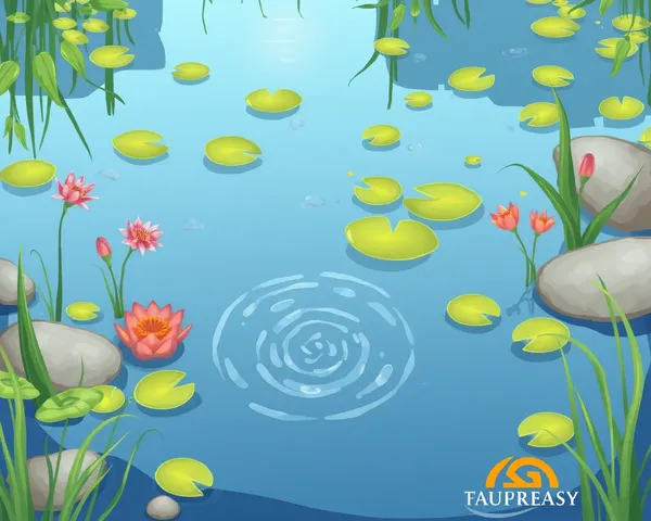 Pond Water Cartoon Clean PNG Image Found