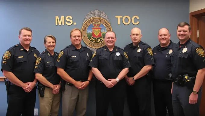 Pontotoc MS Police Staff for 2025 Released