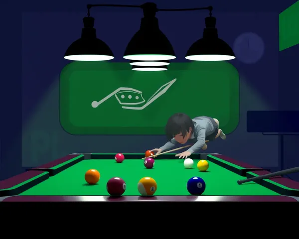 Pool Player's PNG Avatar Image