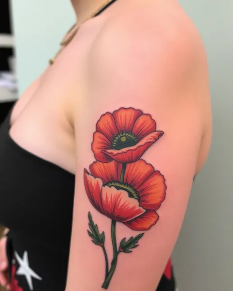 Poppy Tattoo Design Inspiration for Unique Body Art