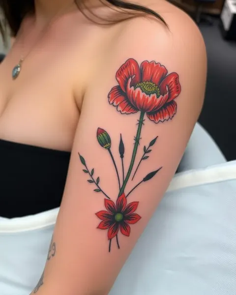 Poppy Tattoo Ideas for Women and Men