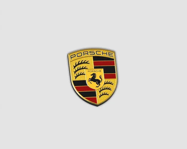 Porsche Logo PNG Color Variations for Design