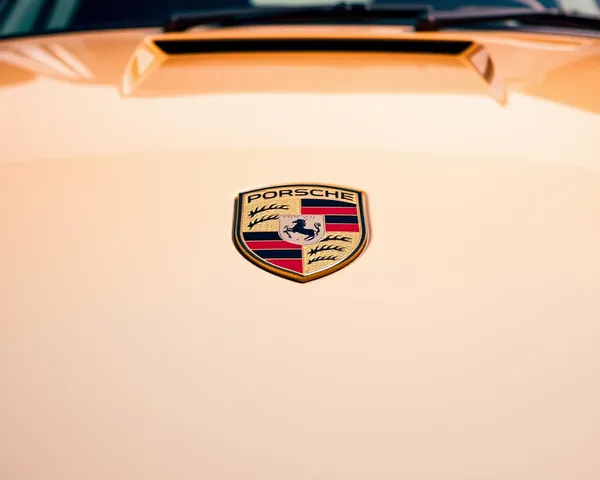 Porsche Logo PNG High Resolution for Printing