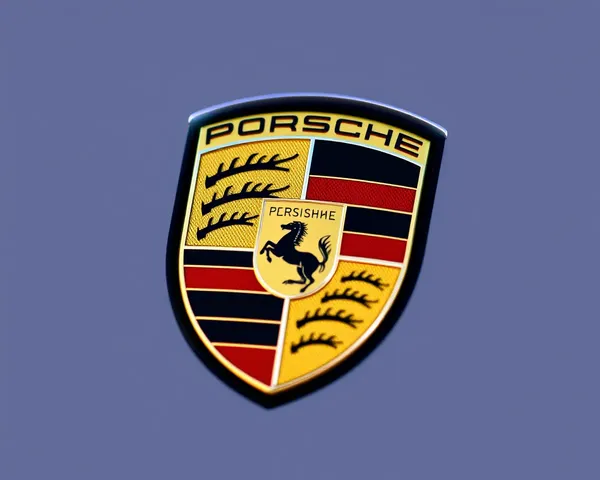 Porsche Logo PNG Vector Format for Editing