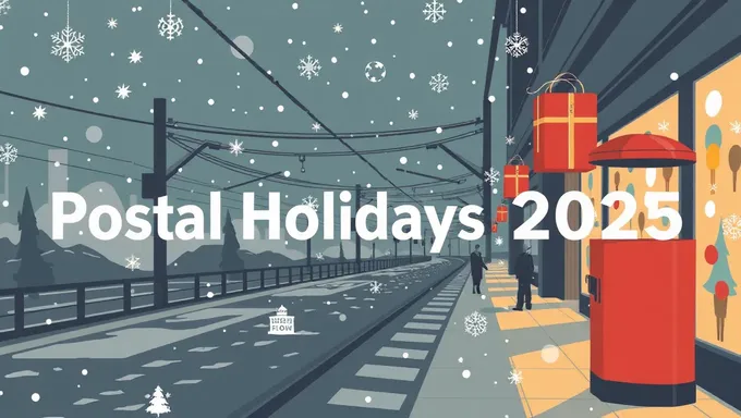 Postal Holidays 2025 Dates and Days Off