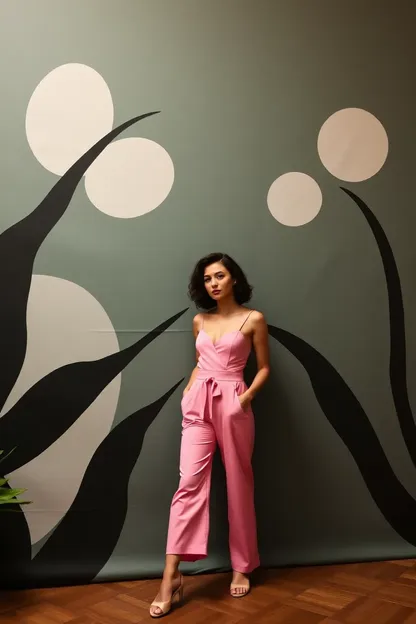 Poster Girl's Fashion Jumpsuit