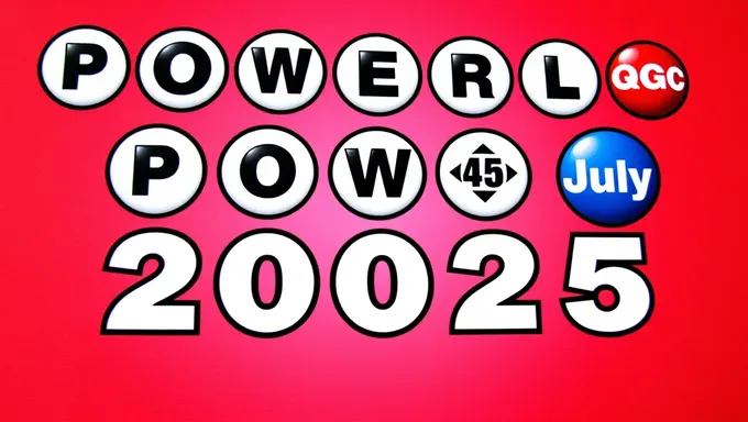 Powerball July 6 2025 Winning Numbers Published