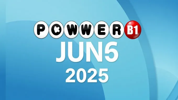 Powerball June 5, 2025 Winning Numbers Released