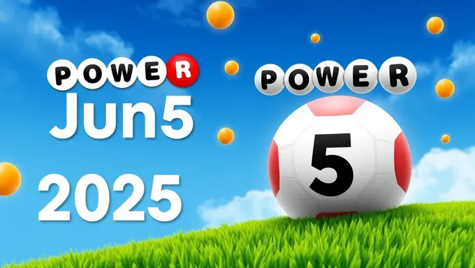 Powerball Lottery Drawing for June 5, 2025