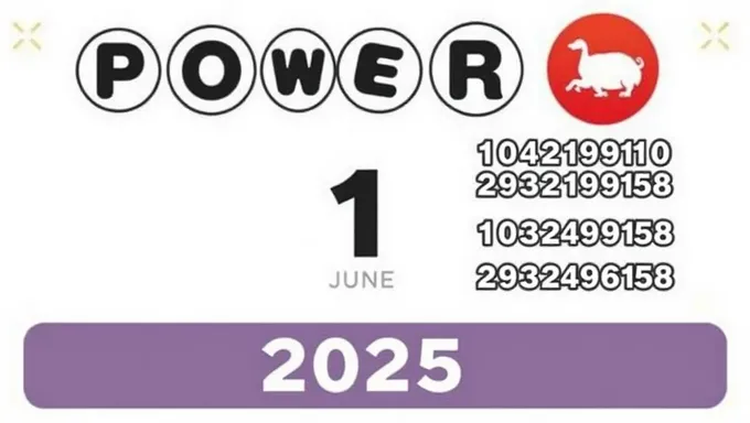 Powerball Numbers June 1 2025: Check Your Tickets