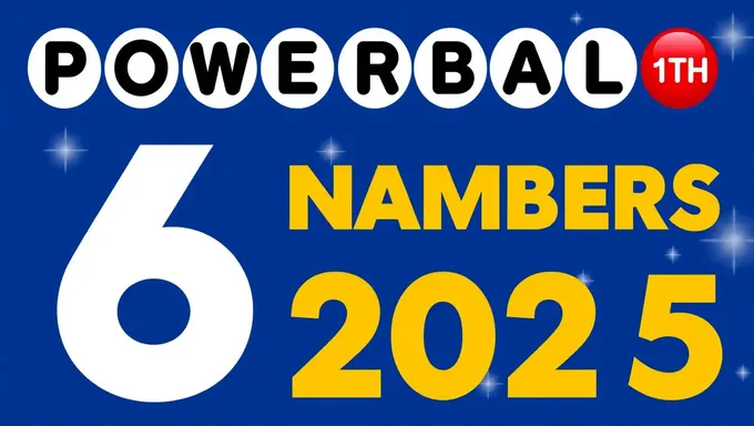 Powerball Numbers for April 6th 2025 Results