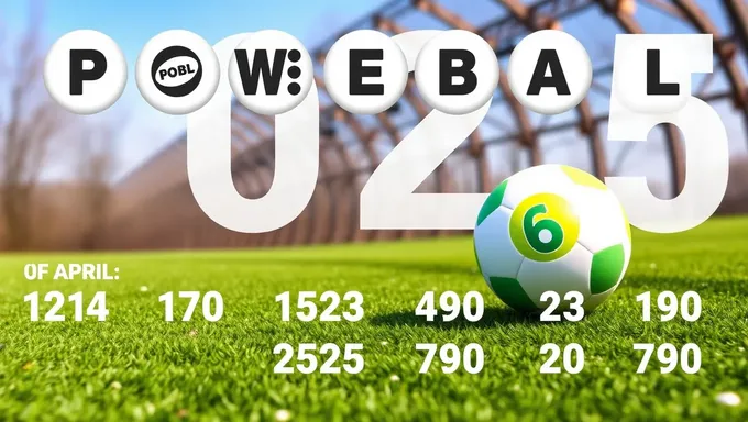 Powerball Numbers for April 6th 2025 Winners List