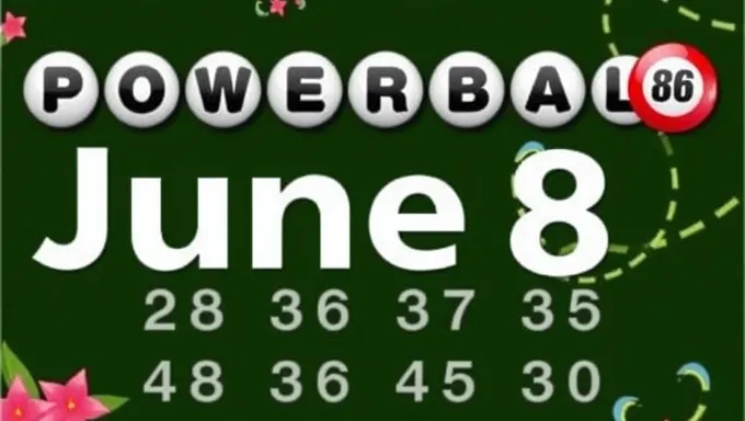 Powerball Numbers for June 8 2025 Available