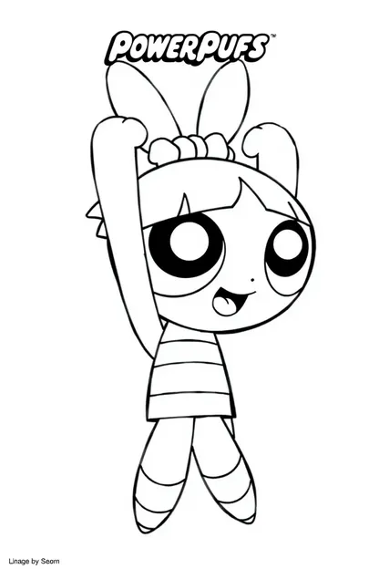 Powerpuff Girls Coloring Pages for Kids Fun