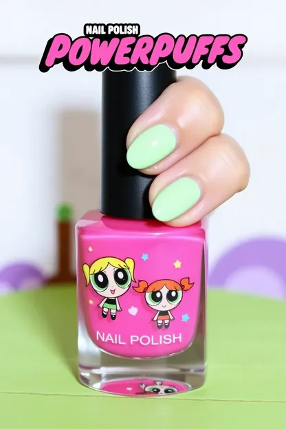 Powerpuff Girls and Their Favorite Nail Polish