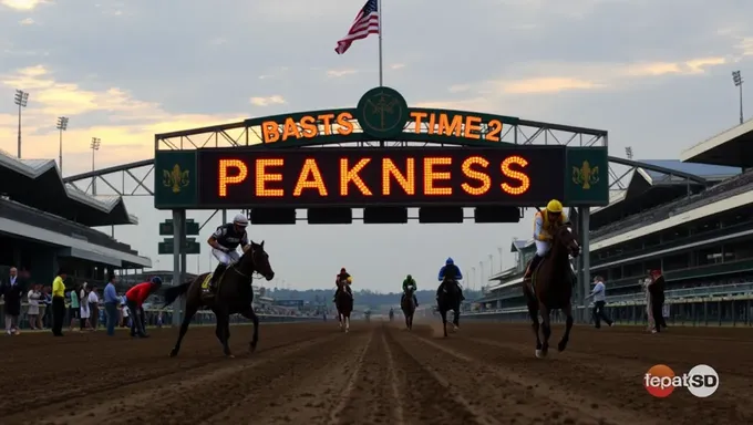 Preakness 2025 Start Time Schedule Announced