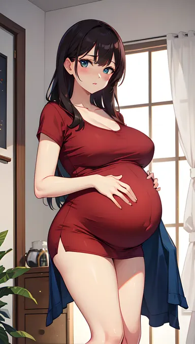 Pregnant Hentai Girl in Sexual Situation Described