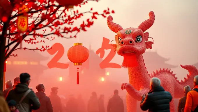 Preparations for 2025 Chinese New Year Day