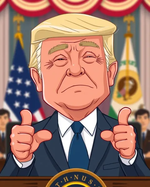 President's Cartoon Images Used in Educational Materials