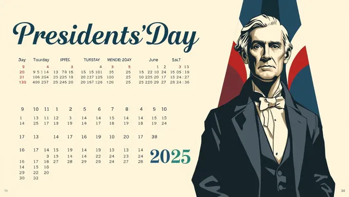 Presidents' Day 2025 Calendar Available for Download