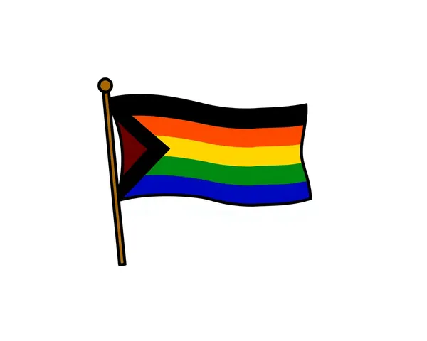 Pride Flag PNG Cute Iconic Image