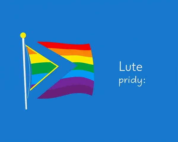 Pride Flag PNG Cute Simple Design