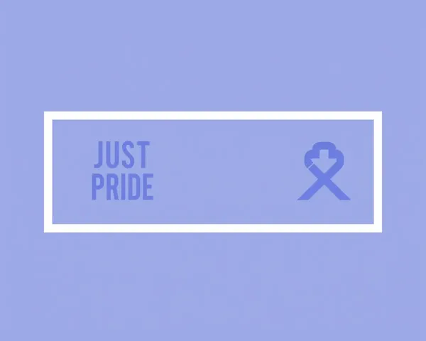 Pride Png Image with Just Do It Text