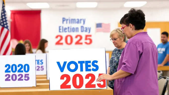 Primary Election Day 2025 Major Milestone