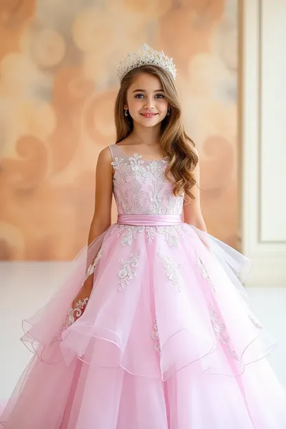 Princess Dresses for Girls' Winter Wear