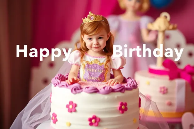 Princess Happy Birthday Party with Colorful Images Online