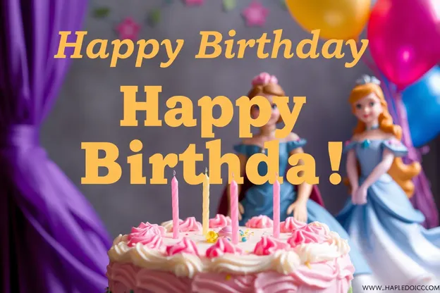 Princess Happy Birthday Wishes and Images to Share