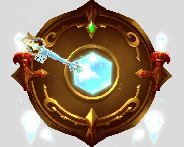 Princess Key PNG Unlocks Mystical Portals