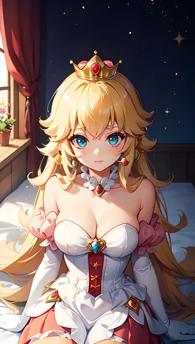 Princess Peach's Hentai Adventure Begins with a Bang