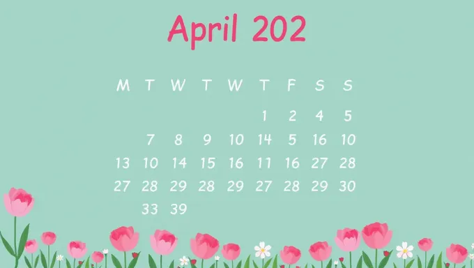 Printable April 2025 Calendar for Your Needs