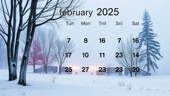 Printable February 2025 Calendar Available Now