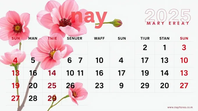 Printable May 2025 Calendar Available Now