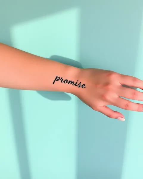 Promise on Pinky Tattoo Lasting Symbol of Love