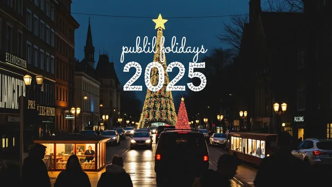 Public Holidays 2025 for the New Year Celebrations