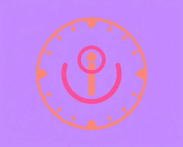 Purple Orange Icon PNG Icon Design Concept