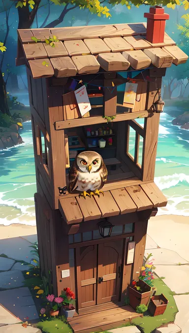 R34 Owl House: A Cozy Nest for the Night