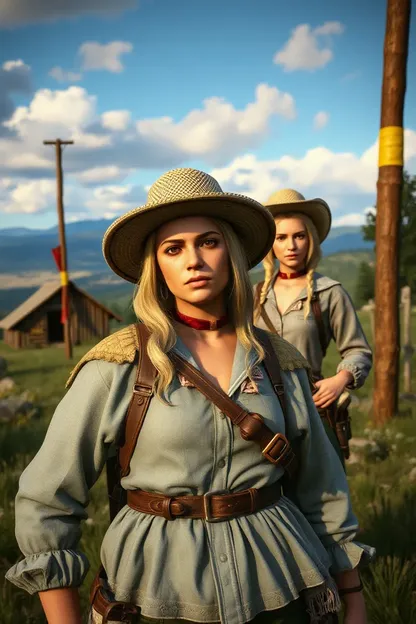 RDR2 Camp Girls Mod Adds New Characters to Game