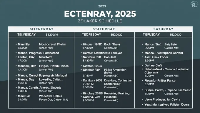 RNC 2025 Speaker Schedule Available for Download