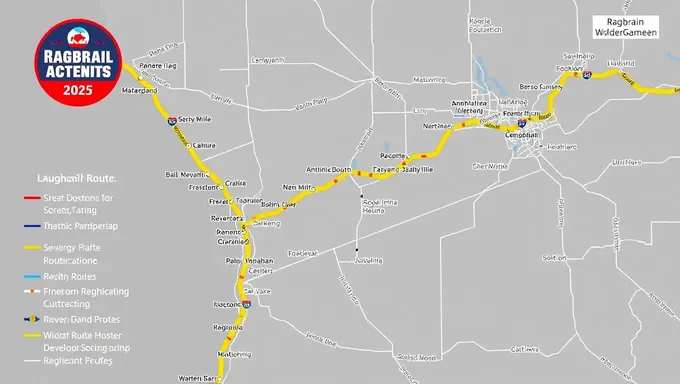 Ragbrai 2025 Route Map Features Challenging Iowa Hills