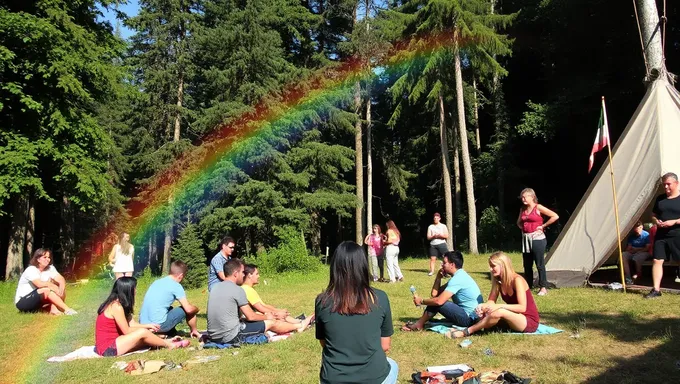 Rainbow Gathering 2025: Camping and Accommodation Options